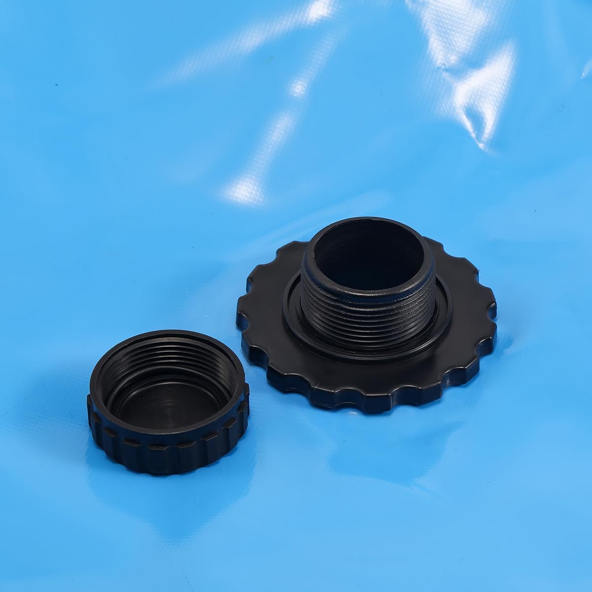 Vejiga de tanque de agua, contenedores de almacenamiento de vejiga de agua portátiles plegables de gran capacidad con espitas y kit de