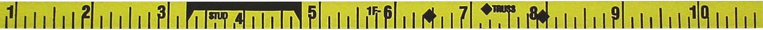 ProTape – Cinta métrica de rebobinado automático de 38 pulgadas x 50 pies con hoja recubierta de nailon 45622 (950B) 8th & 8th by US Tape