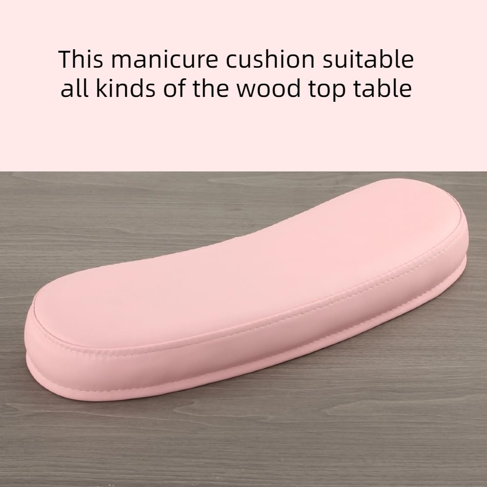 Cojín de almohada de descanso de manos de manicura, almohada cojín de mano de esmalte de uñas, mesa de manicura, cojín de mano portátil para mesa de