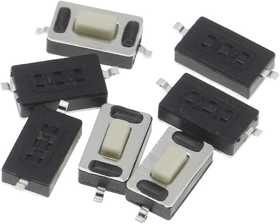 100pcs 3 * 6 * 2.5mm Light Touch Switch Patch 2 Feet Micro Button Switch Two Feet 3x6x2.5mm Touch Switch