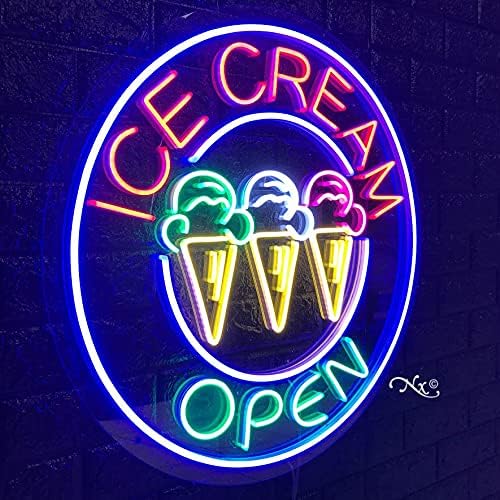 Cartel de neón led helado 26″ x 26″ #31150