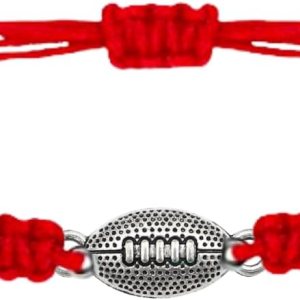 Sportybella Football Bracelet Adjustable Paracord Bracelets. Unisex Football Charm Bracelet. Weaved Bracelet String wFootball Charm. Football Gifts Sportybella Football Bracelet Adjustable Paracord Bracelets. Unisex Football Charm Bracelet. Weaved Bracelet String wFootball Charm. Football Gifts