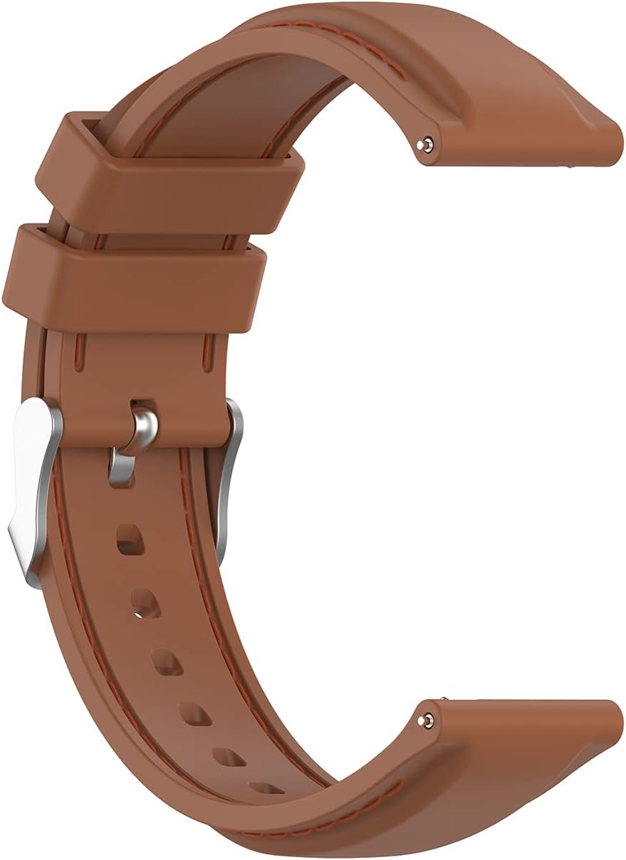 FitTurn Paquete de 5 correas de reloj para PJYUBVOR T49, correa de repuesto compatible con PJYUBVOR T49 Smartwatch pulsera de silicona suave
