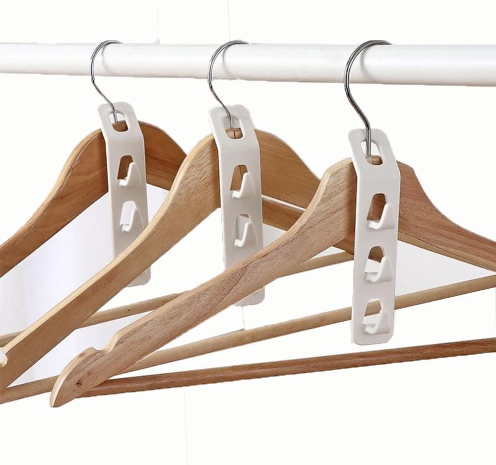 Gancho de conexión de colgador, organizador de armario de plástico multifuncional en cascada, ganchos para colgar ropa, conexión de ropa, percha