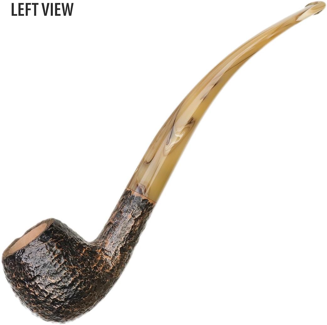 Savinelli El favorito de jengibre – pipa de tabaco italiana acabada a mano, pipa de madera de brezo para tabaco, pipa de tabaco hecha a mano de