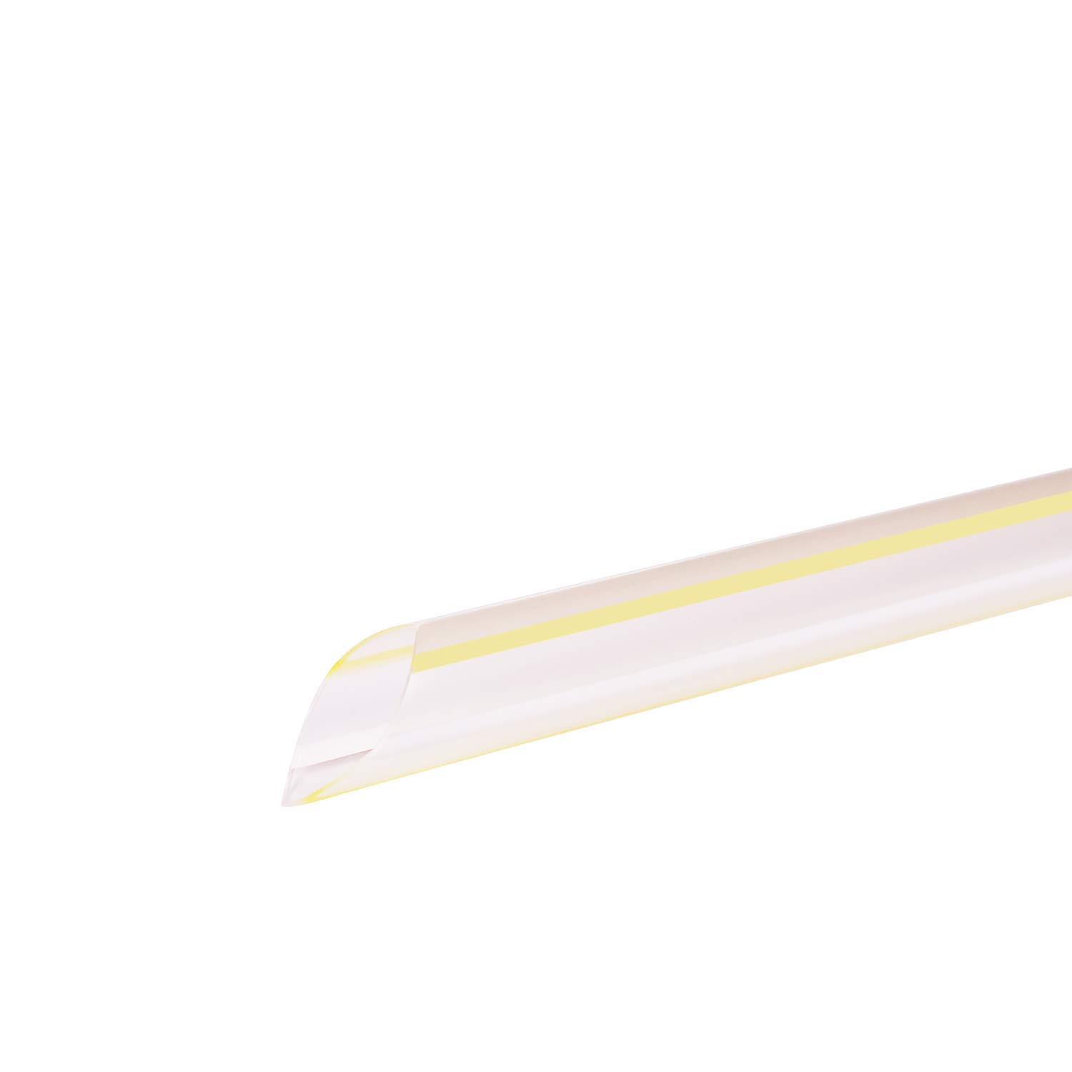Karat C9050s – Pajitas Boba de 9 pulgadas (0.394 in de diámetro), sin envolver, corte diagonal, varios colores a rayas (caja de 1600)