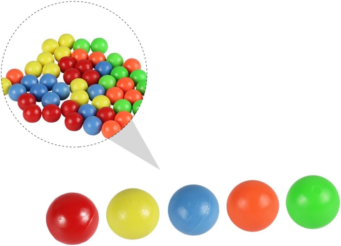 300 bolas de conteo probabilidad, bolas de aprendizaje, bolas de repuesto para juguetes, pelotas de pozo de pelotas, pelotas de pong, bolas de