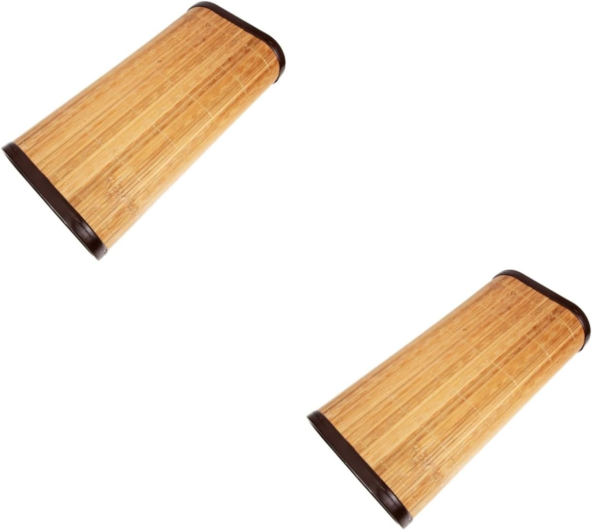 Veemoon 2 unids Sauna Accesorios Aviones Soporte Pad Madera Sauna Enfriamiento Cuello Reposo Sudor Tallo Almohada Transpirable Almohada de Sauna