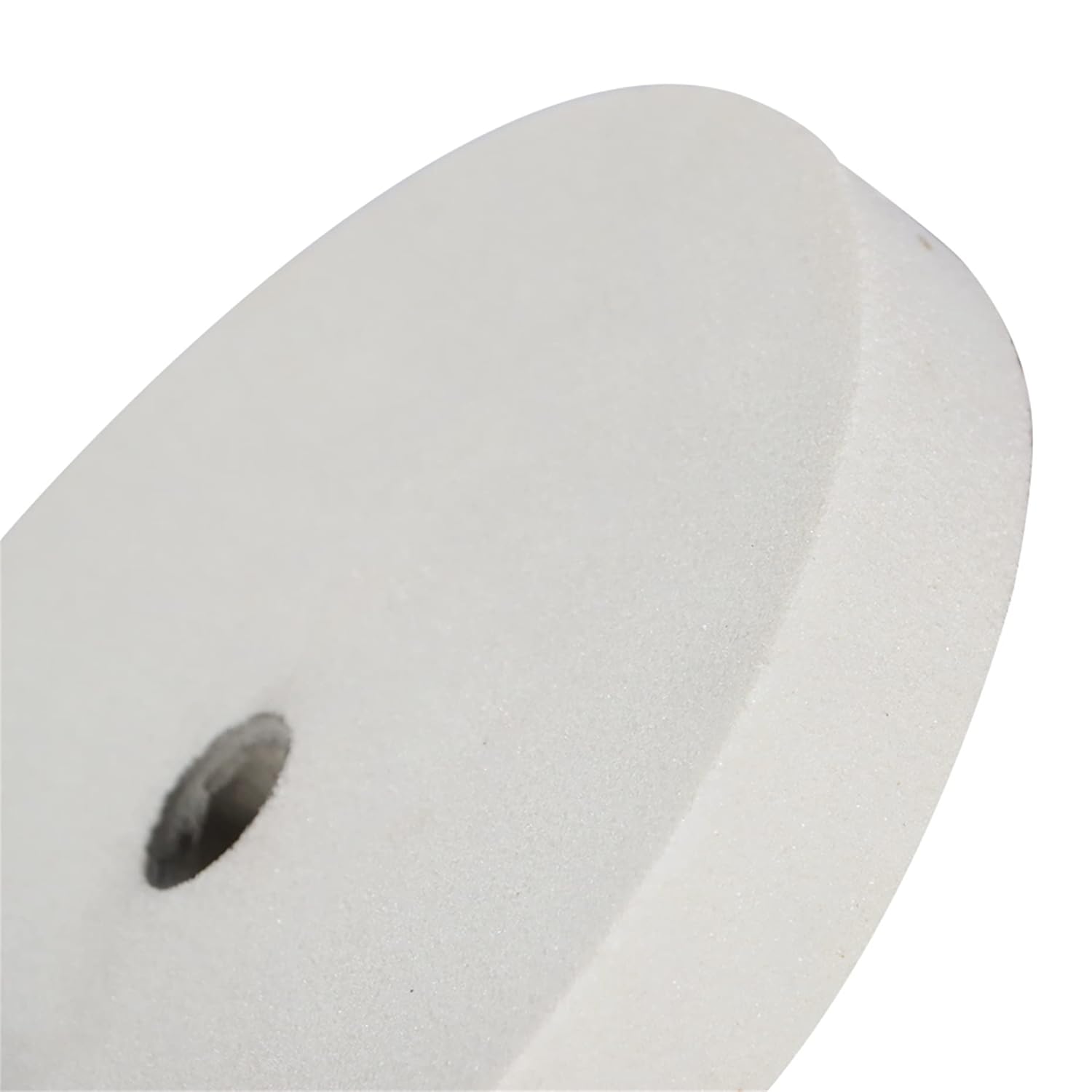 Muela abrasiva de 8 pulgadas de óxido de aluminio blanco, molinillo de banco de 1 pulgada de grosor de 58 pulgadas, grano 100
