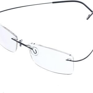 Rongchy Gafas de lectura sin montura de trabajo 100% de titanio, superligeras, +2.50 fuerzas Rongchy Gafas de lectura sin montura de trabajo 100% de titanio, superligeras, +2.50 fuerzas