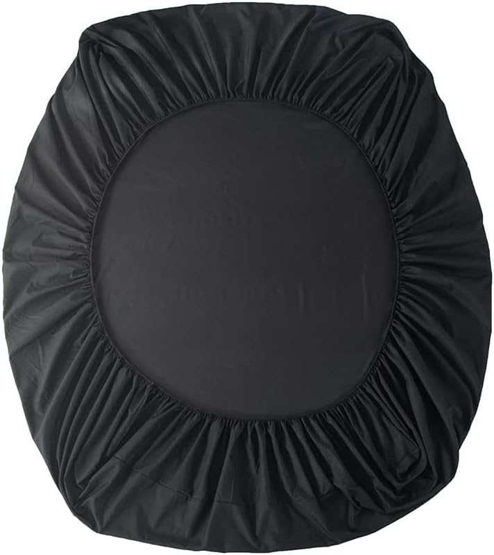 Sábana bajera de microfibra ligera súper suave y de fácil cuidado con bolsillos de 14 pulgadas de profundidad, 1 sábana bajera solo (negro, tamaño