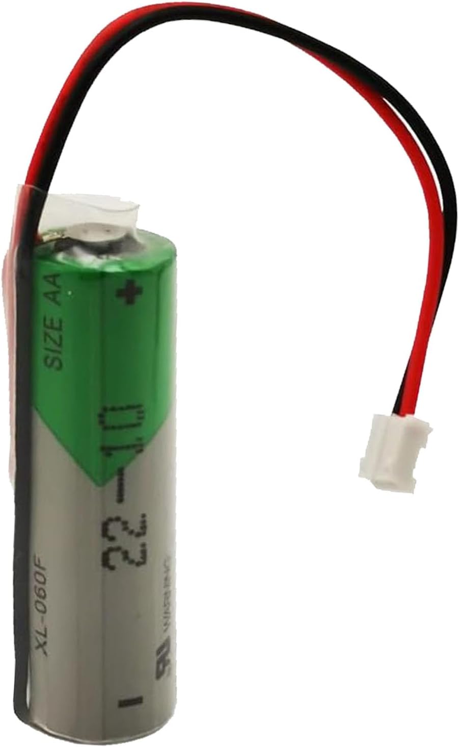 KraToz Reemplazo de batería de litio primaria AA de 3.6V 2400mAh XL-060F para XL-060F LS-14500 TL-2100 TL-4903 TL-5104 TL-5903 con enchufe blanco