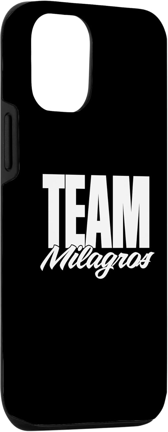 iPhone 1212 Pro Team Milagros Name, Cheer for Milagros Support Case