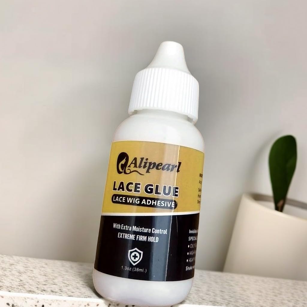 Alipearl – Pegamento adhesivo para peluca, pegamento de adhesión invisible, adhesivo de repuesto para peluca de cabello, pegamento adhesivo de