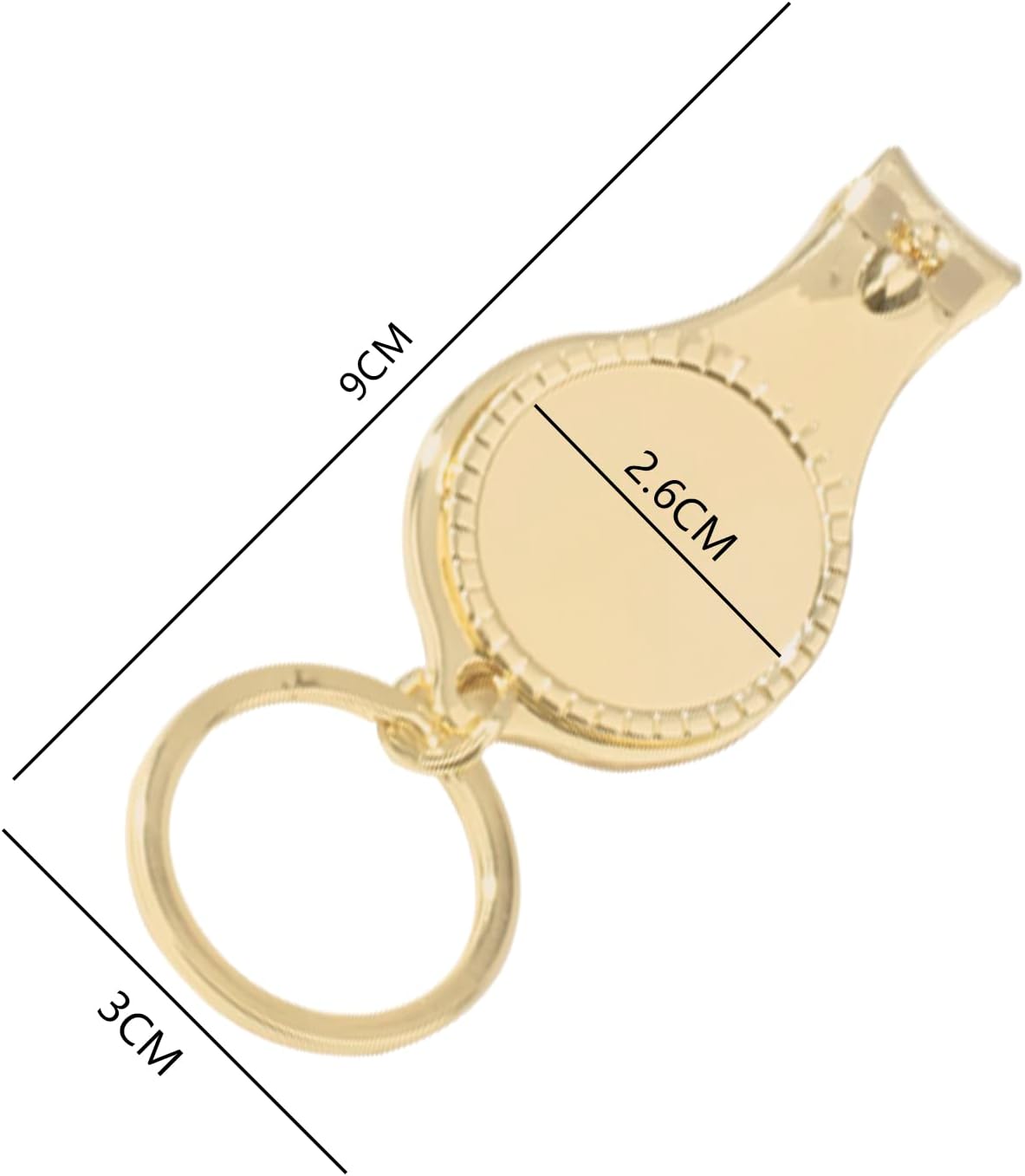 100 piezas de abrebotellas de oro personalizado llavero cortaúñas versátil y duradero, regalos privados personalizados para fiestas, bodas,