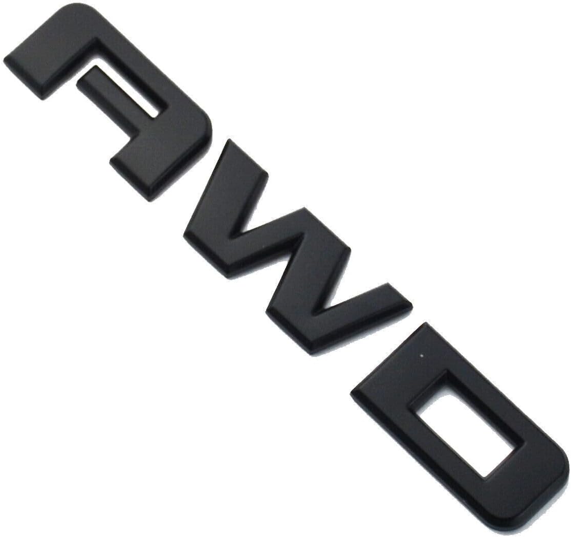 1 emblema de letra de Acadia Terrain Liftgate AWD 2010-2020 de repuesto para Acadia Terrain (negro mate)