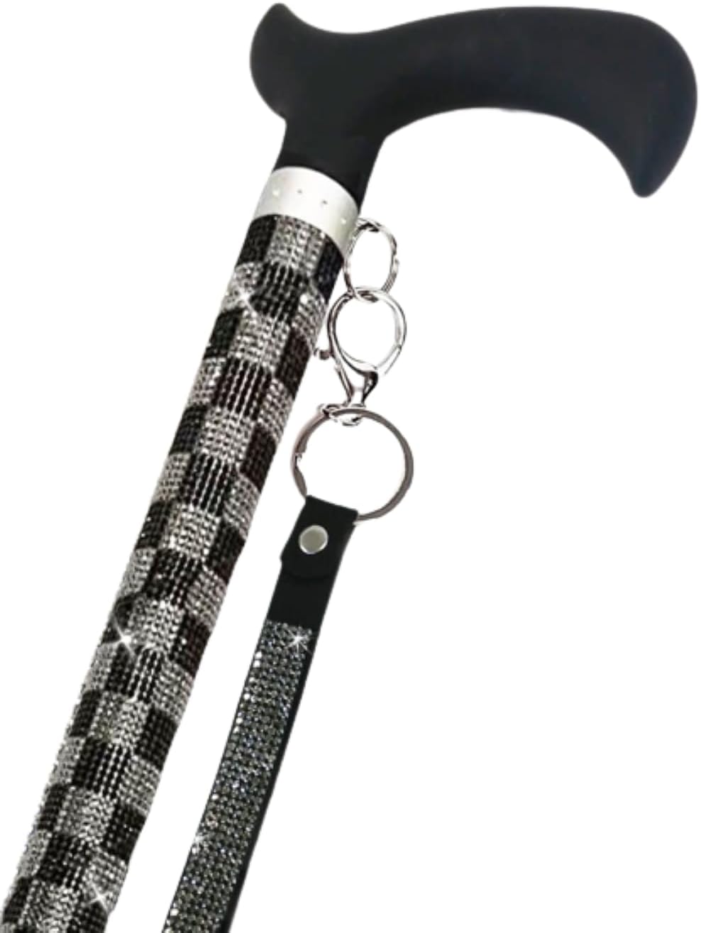 Jacqueline Kent – Caña de azúcar ajustable de aluminio (JKC120), color oscuro