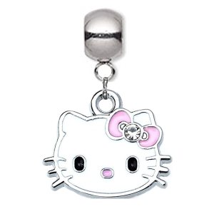 Villages Marketplace More Charms for Modern Charm Bracelets (Enamel on Silver Kitty Charm) Villages Marketplace More Charms for Modern Charm Bracelets (Enamel on Silver Kitty Charm)