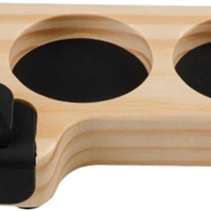 KLKCMS Soporte para filtro de café de madera, soporte para filtro de café, 51532.283 in2.126 in, práctico y duradero, tapete distribuidor de café KLKCMS Soporte para filtro de café de madera, soporte para filtro de café, 51532.283 in2.126 in, práctico y duradero, tapete distribuidor de café