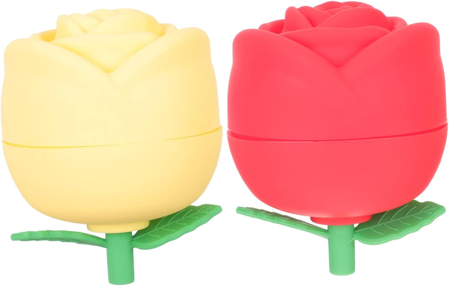 Zerodeko 6 piezas De Para Gelatinas Bolas De Hielo Antiadherentes Moldes Grandes De Silicona Moldes De Forma De Flor Molde De Cubo De Hielo