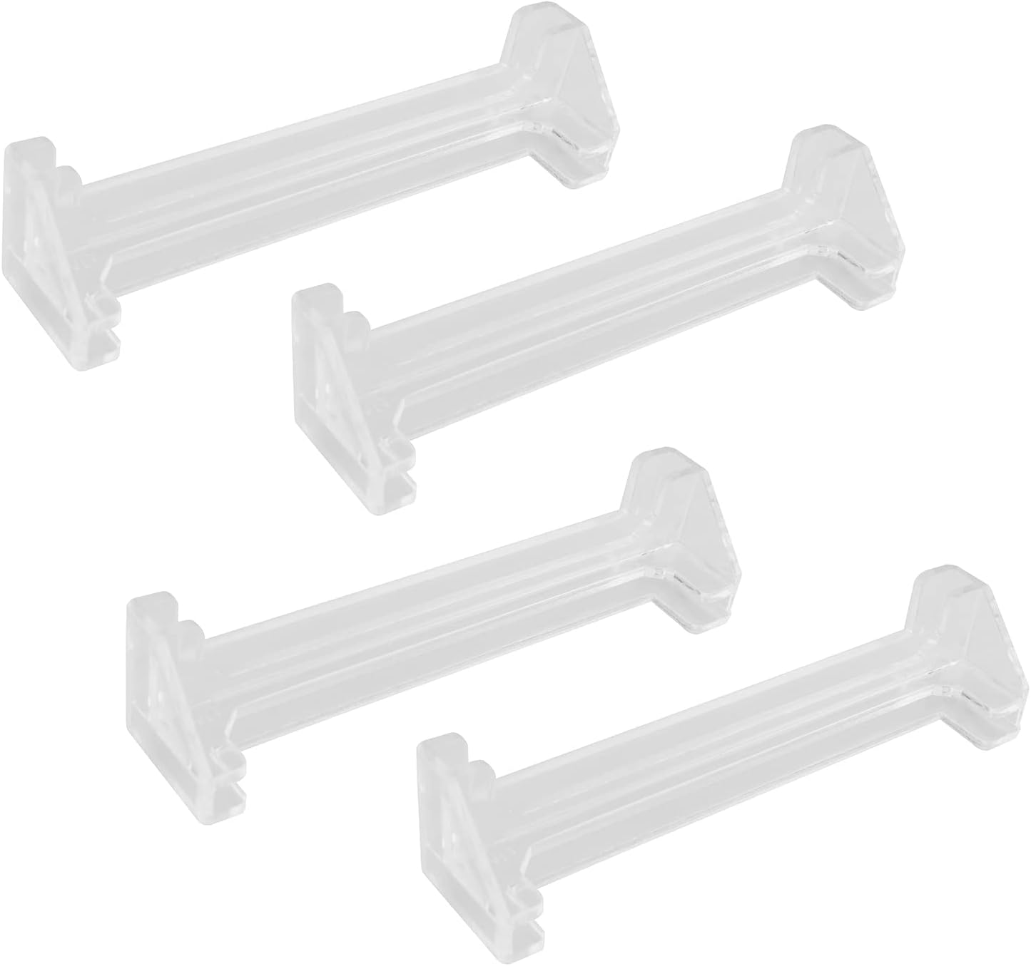 4 esquinas verticales de 3.5 pulgadas para cenefa ciega, marco de esquina vertical para cubierta antipolvo, clip de posicionamiento para ranura