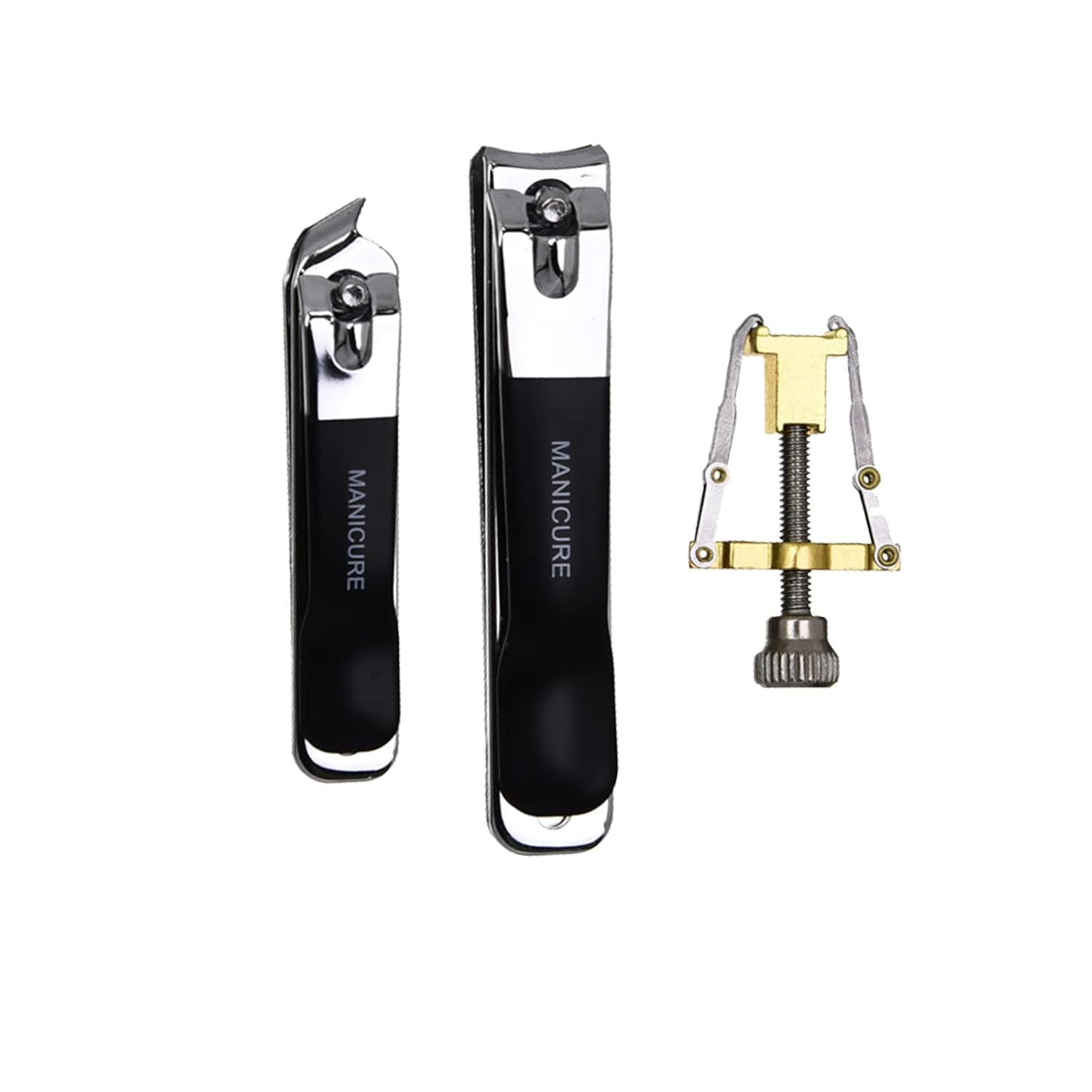 Kit de cortaúñas encarnadas para el cuidado de las uñas de los pies, herramientas de pedicura, acero inoxidable, 12 piezas, juego de manicura, caja