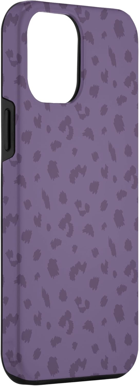 Funda transparente para iPhone 14 Pro Max con estampado de leopardo, guepardo y animal