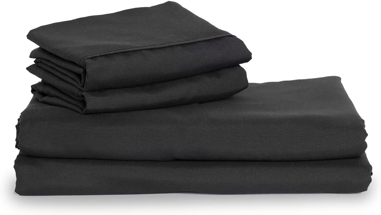 PeachSkinSheets – Juego de sábanas para los sudores nocturnos Auténtico juego de sábanas suaves que absorben la humedad, 1500 hilos.