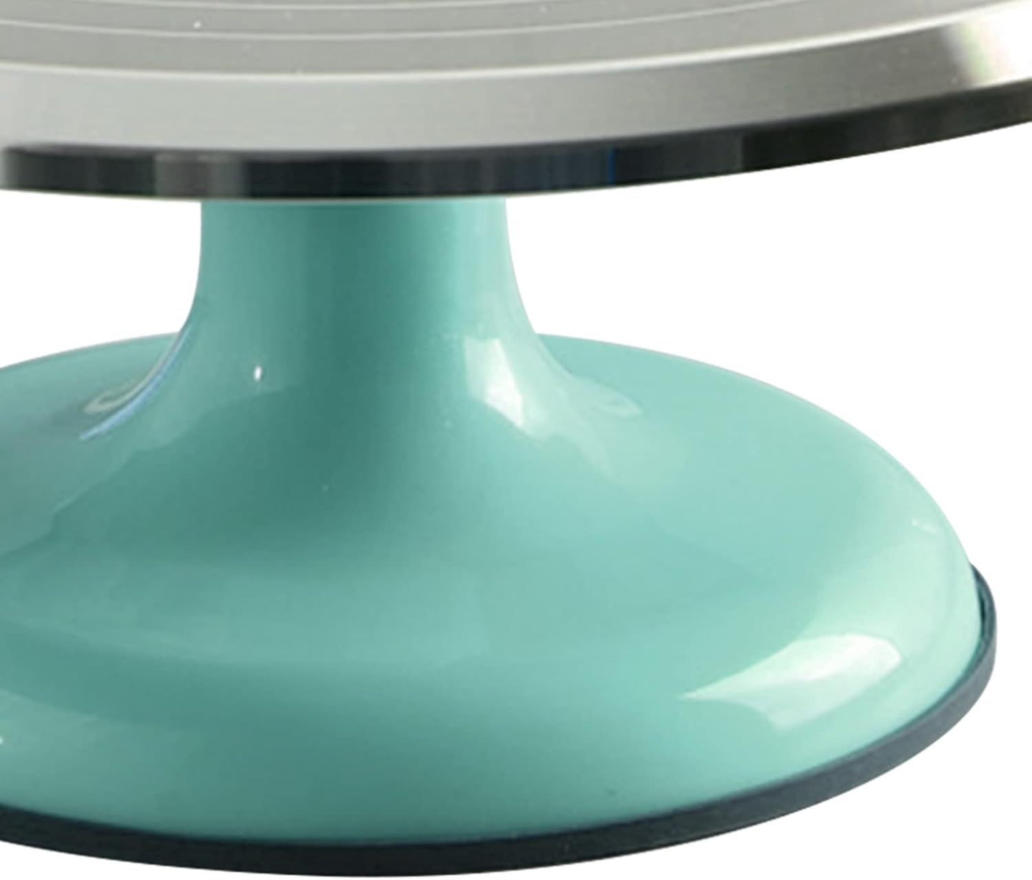 Tocadiscos para tartas, soporte giratorio duradero y estable para decoración de tartas de 10 pulgadas para chefs para suministros de decoración de