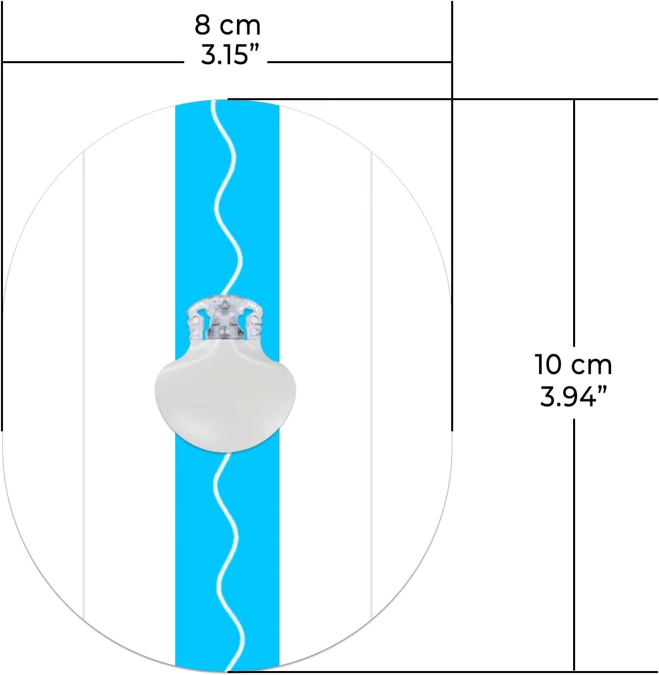 Paquete de 20 parches para sensores Medtronic, parche impermeable Guardian 4 sensores, parches de sensor CGM precortados fáciles de usar, protegen