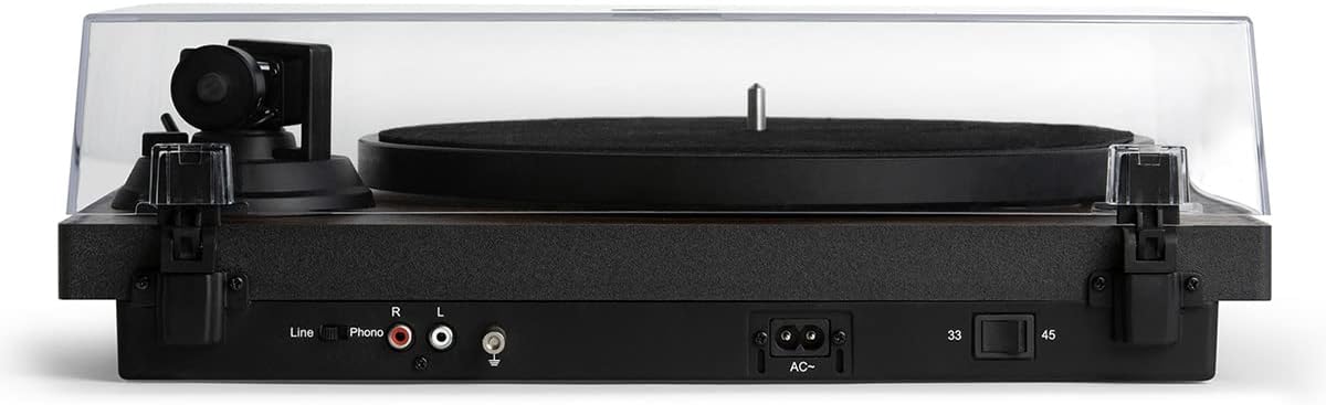 Victrola Premiere T1 Turntable – Elegante reproductor de discos de vinilo moderno, 33-13 y 45 RPM discos de vinilo y LPs, Bluetooth 5.0 integrado,