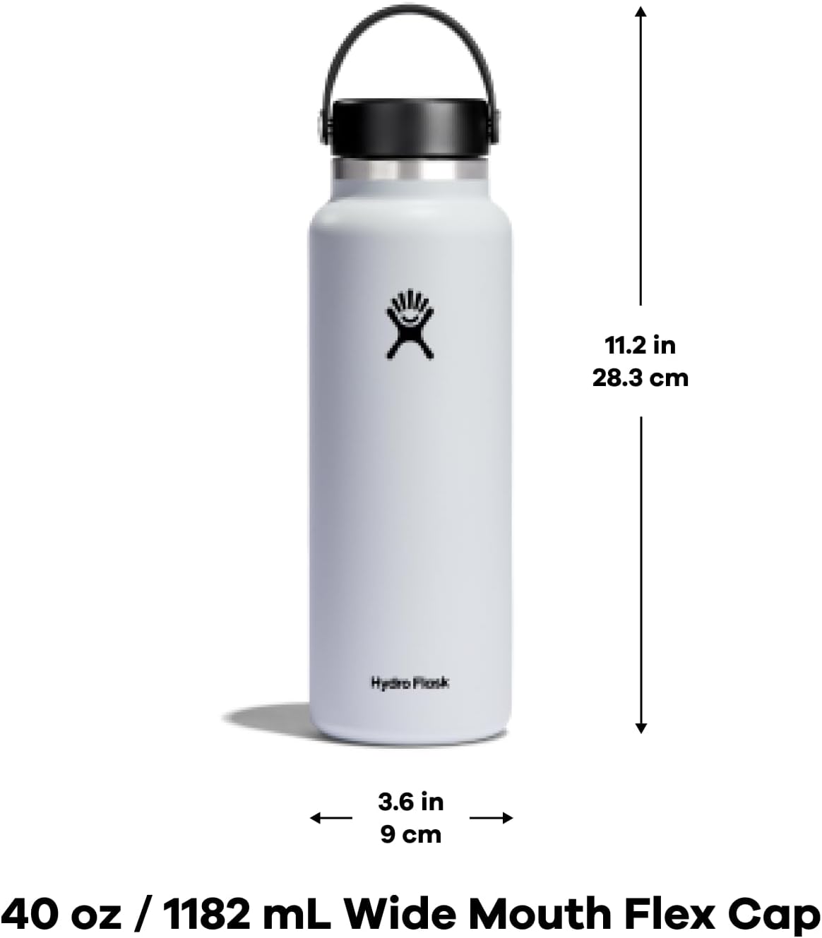 Hydro Flask – Botella de boca ancha con tapa Flex