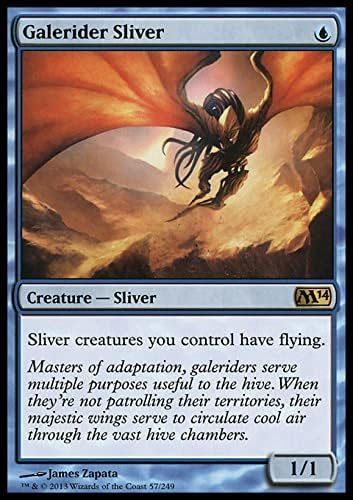 MTG Magic The Gathering – Galerider Sliver (57) Magic 2014 M14