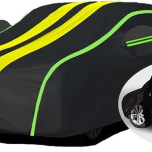 Car Cover Outdoor for Dacia StepwaySandero, Car Cover Waterproof Breathable Large, Car Cover Summer,Sun UV Resistent Dustproof Custom,Oxford with Car Cover Outdoor for Dacia StepwaySandero, Car Cover Waterproof Breathable Large, Car Cover Summer,Sun UV Resistent Dustproof Custom,Oxford with