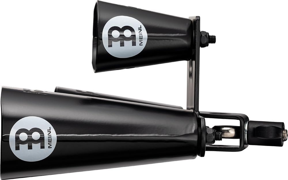 Meinl Percussion SLTRI-BK – Campana triple de acero con recubrimiento en polvo negro