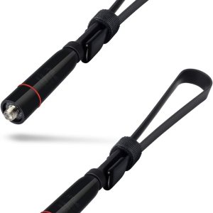 HYS SMA-Antena de mano de doble banda de 15.3 pulgadas súper plegable VHFUHF (144430 Mhz) antena para radios BaoFeng uv-5r uv-82 f8hp BF-F8+ Kenwood HYS SMA-Antena de mano de doble banda de 15.3 pulgadas súper plegable VHFUHF (144430 Mhz) antena para radios BaoFeng uv-5r uv-82 f8hp BF-F8+ Kenwood