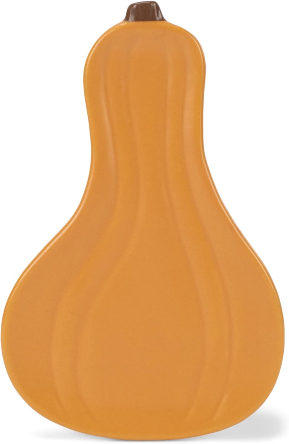 Nat & Jules – Soporte de cuchara de cerámica con forma de calabaza de 6.5 x 4 pulgadas, decoración alegre de otoño y Acción de Gracias para