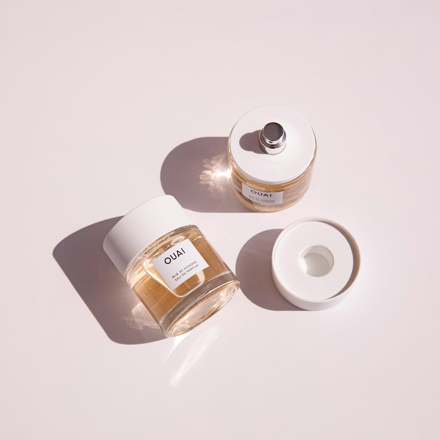 OUAI Rue St. Honore Eau de Parfum – Elegante perfume para mujer para el uso diario – Aroma floral fresco con notas de violeta, gardenia y delicados