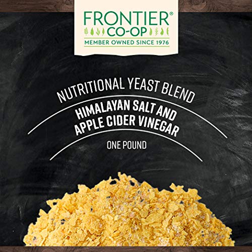 Frontier Co-op Mezcla de levadura nutricional de sal y vinagre, 1 libra