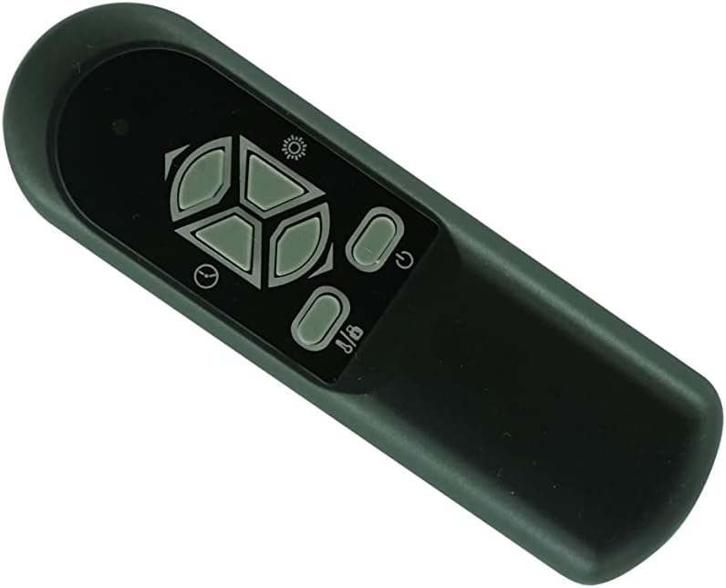 HCDZ Mando a distancia de repuesto para Lifesmart LS-4W1500-X LS-6DMIQH-X LS-8WIQH-LB-IN Calentador eléctrico portátil de cuarzo infrarrojo interior
