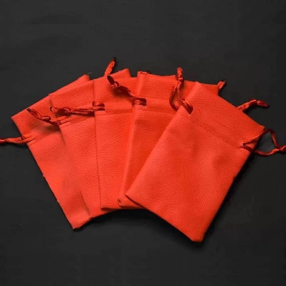 MilesMagic Magician’s Set de 5 bolsas de detección de lujo Gimmick Mind Reading Ilusión Efecto de predicción real, calle, escenario, salón Close-Up