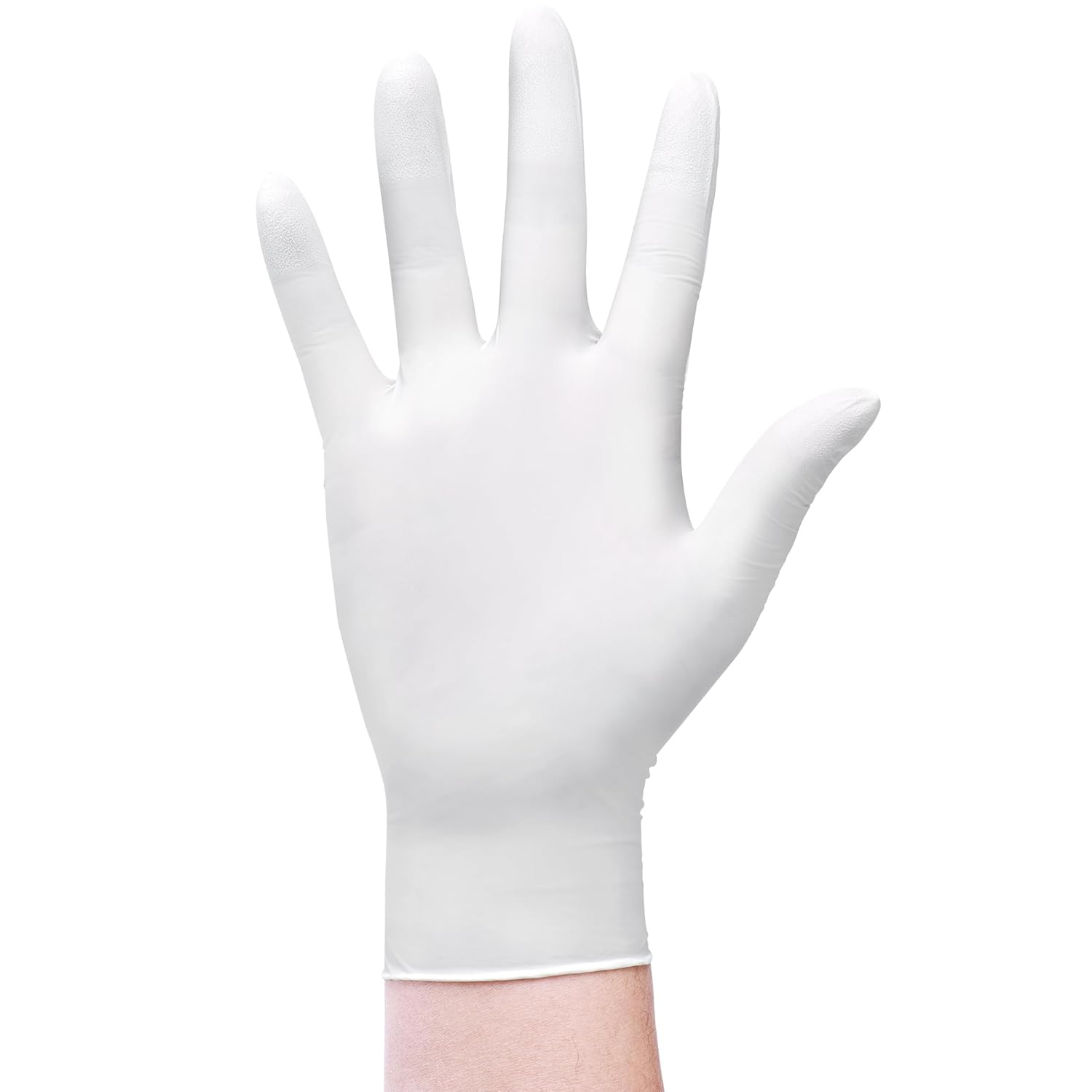 Guantes desechables de nitrilo para examen, 3 mil, talla M, caja de 1000, guantes de nitrilo blanco desechables sin látex para médicos, limpieza,