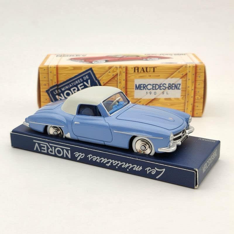 Norev 143 190 SL Azul CL3511 Modelo Fundido a presión Juguetes Coche Colección Limitada Auto Regalo