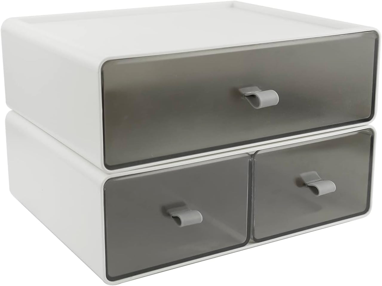 Desk Drawer Storage Box,Office Supplies Organizer, Plastic Cosmetic Organizer, Desktop Grocery Storage Box.For StationeryOffice SuppliesSchoolHome