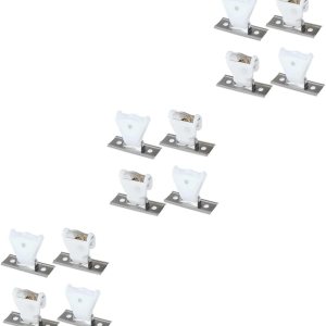 Artibetter 12 piezas de cerradura ciega veneciana romana con mecanismo de bloqueo de cable para persianas romanas, kit de repuesto para persianas Artibetter 12 piezas de cerradura ciega veneciana romana con mecanismo de bloqueo de cable para persianas romanas, kit de repuesto para persianas