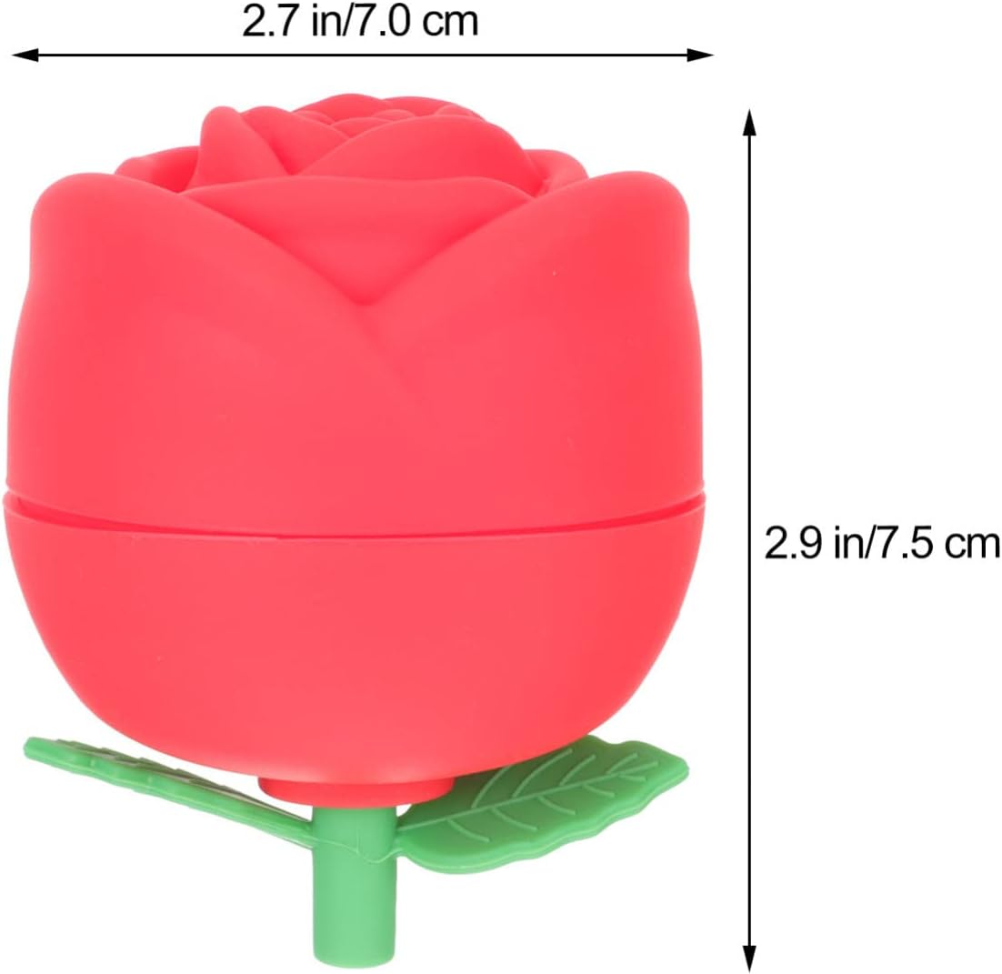 Zerodeko Moldes de hielo para Molde De Para Chocolate Rose Ice Cube Moldes Tuile Silicona Big Ice Cube Maker Gummy Mold Ice Cubes Ice Maker