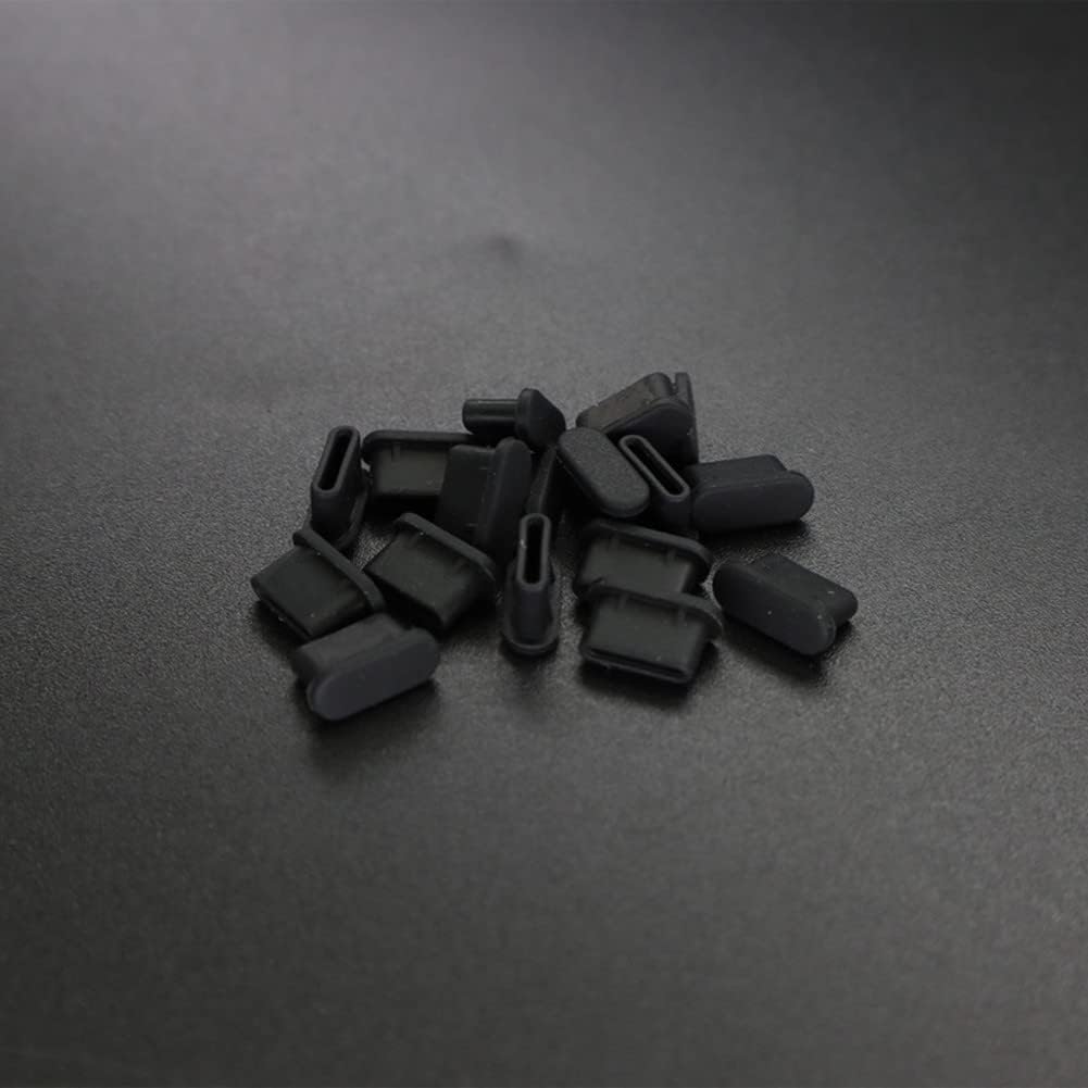 2 unids Puerto de carga Tapones antipolvo Silicona a prueba de humedad Accesorios de control remoto Piezas para DJI Mini 3 Drone Body RCRC-N1
