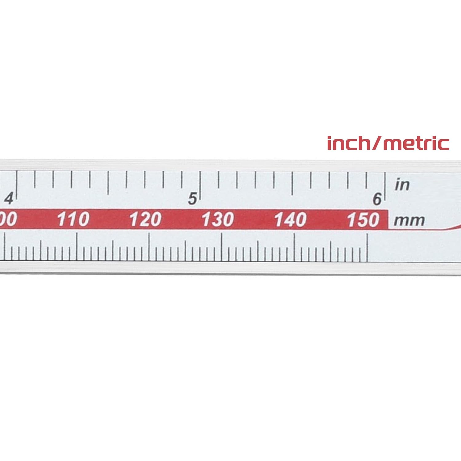 Pinza Vernier digital para cuerda de alambre, pinza Vernier de acero inoxidable de superficie ancha con pantalla LCD grande, fácil cambio de pulgada