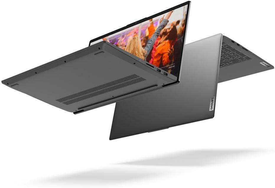 Laptop Lenovo IdeaPad 5i 2022, pantalla táctil FHD IPS de 15.6 pulgadas, Intel i7-1165G7 de 4 núcleos, gráficos Iris Xe, DDR4 de 8 GB, SSD de 256