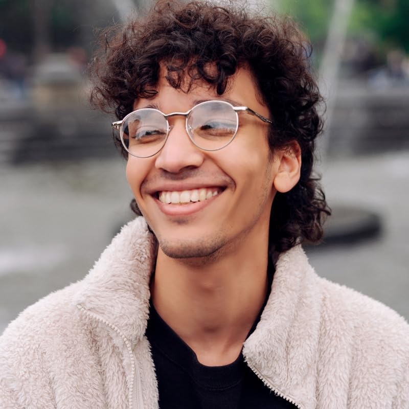 2SeeLife Lentes de lectura con borde de metal plateado para hombres y mujeres para lucir modernos con visión clara, lectores resistentes y duraderos